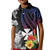 Wallis and Futuna Bastille Day Kid Polo Shirt Tropical Turtle Hibiscus Polynesian Pattern