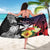 Wallis and Futuna Bastille Day Sarong Tropical Turtle Hibiscus Polynesian Pattern