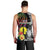 New Caledonia Bastille Day Men Tank Top Tropical Turtle Hibiscus Polynesian Pattern