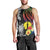 New Caledonia Bastille Day Men Tank Top Tropical Turtle Hibiscus Polynesian Pattern