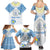 Personalised Palau Constitution Day Family Matching Summer Maxi Dress and Hawaiian Shirt Polynesian Turtle