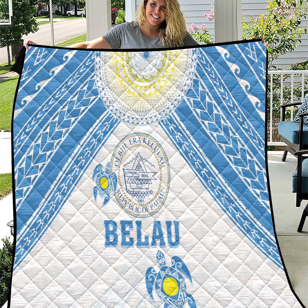 Palau Constitution Day Quilt Polynesian Turtle