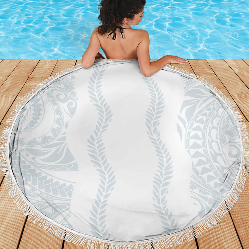 Samoa Lotu Tamaiti Beach Blanket Teuila With Tribal Motifs LT05 - Polynesian Pride