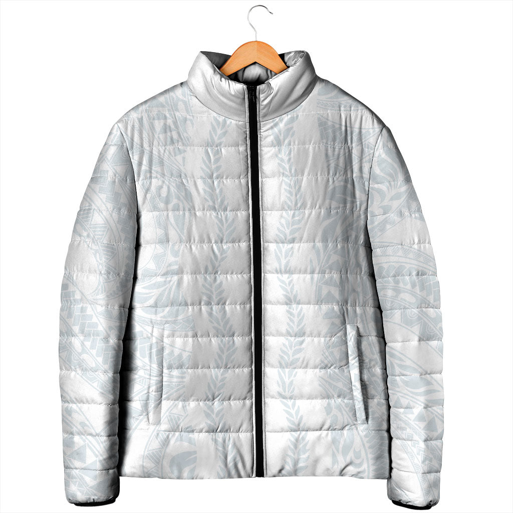Samoa Lotu Tamaiti Padded Jacket Teuila With Tribal Motifs LT05 - Polynesian Pride