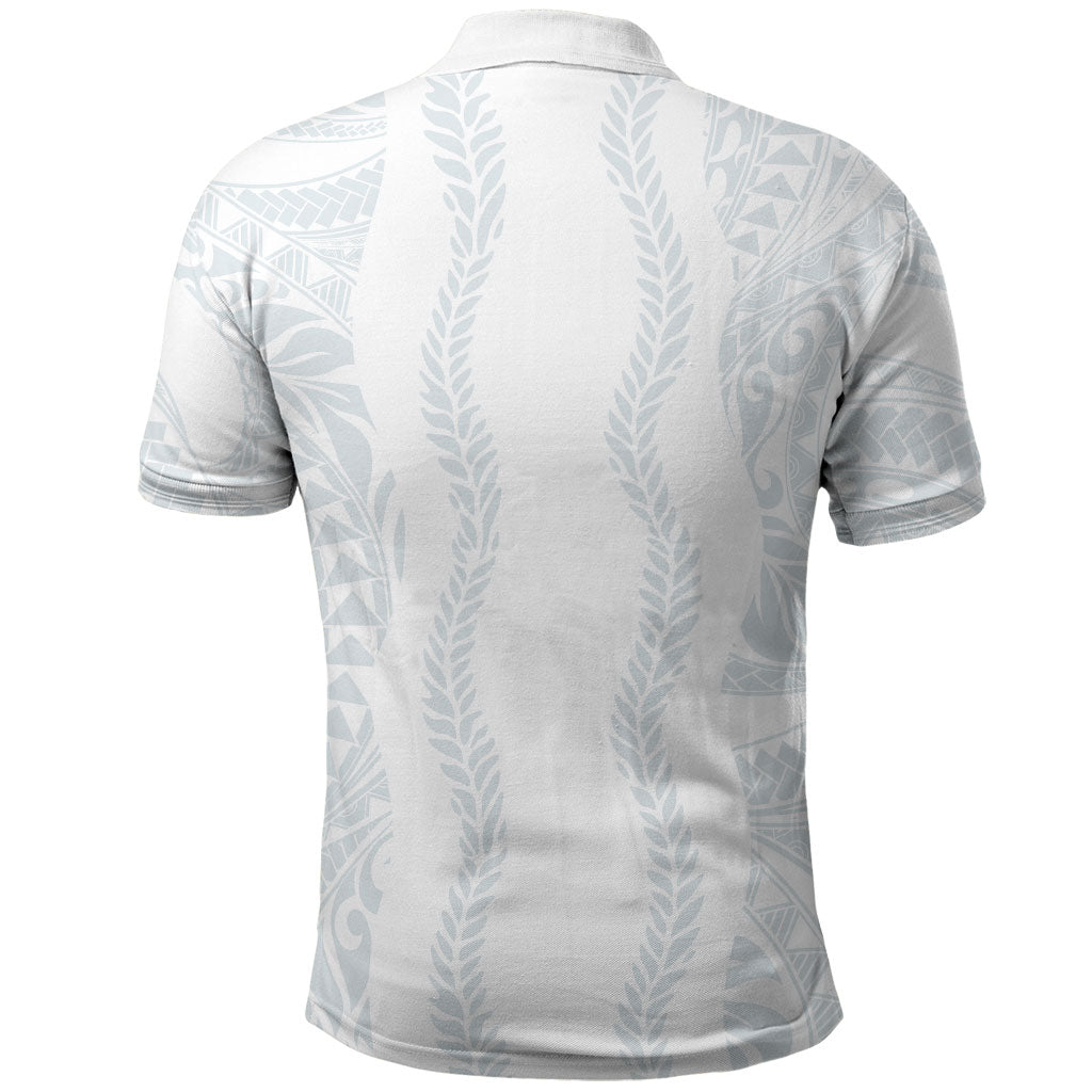Samoa Lotu Tamaiti Polo Shirt Teuila With Tribal Motifs LT05 - Polynesian Pride