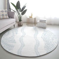 Samoa Lotu Tamaiti Round Carpet Teuila With Tribal Motifs LT05 - Polynesian Pride