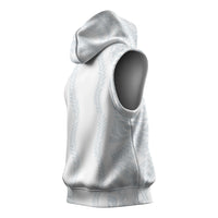 Samoa Lotu Tamaiti Sleeveless Hoodie Teuila With Tribal Motifs LT05 - Polynesian Pride