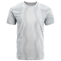 Samoa Lotu Tamaiti T Shirt Teuila With Tribal Motifs LT05 White - Polynesian Pride