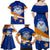 Personalized Marshall Islands Family Matching Off Shoulder Maxi Dress and Hawaiian Shirt Manit Day Coat Of Arms With Polynesian Turtle LT05 - Polynesian Pride