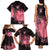 Breast Cancer Family Matching Tank Maxi Dress and Hawaiian Shirt Survivor Polynesian Ribbon Butterfly LT05 - Polynesian Pride