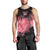 Breast Cancer Men Tank Top Survivor Polynesian Ribbon Butterfly LT05 - Polynesian Pride