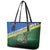 Solomon Islands Remembrance Day Leather Tote Bag Lest We Forget