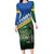 Solomon Islands Remembrance Day Long Sleeve Bodycon Dress Lest We Forget