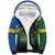 Solomon Islands Remembrance Day Sherpa Hoodie Lest We Forget