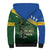 Solomon Islands Remembrance Day Sherpa Hoodie Lest We Forget