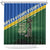 Solomon Islands Remembrance Day Shower Curtain Lest We Forget