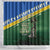 Solomon Islands Remembrance Day Shower Curtain Lest We Forget