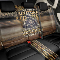 Polynesia Veterans Day Back Car Seat Cover Thank You Veterans Polynesian Pattern