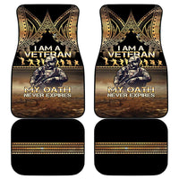 Polynesia Veterans Day Car Mats Thank You Veterans Polynesian Pattern LT05 - Polynesian Pride