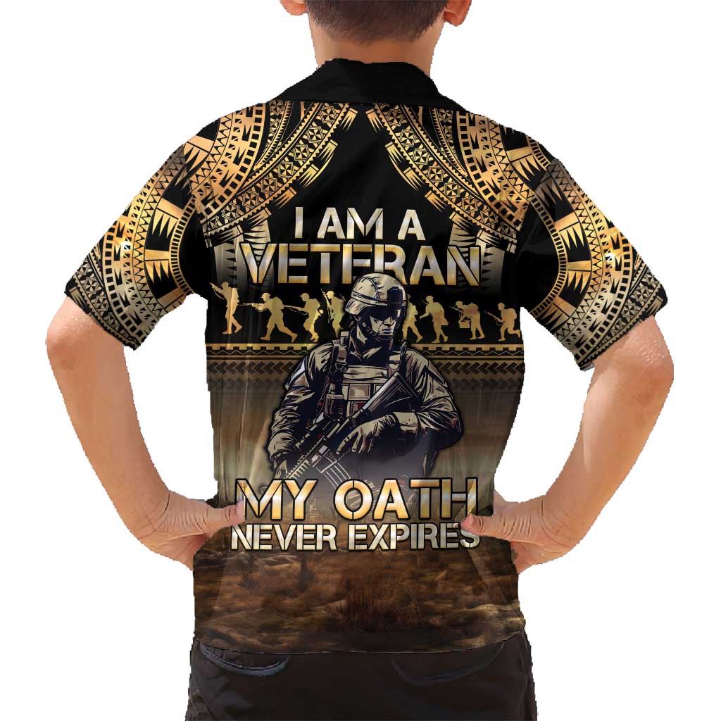 Polynesia Veterans Day Family Matching Puletasi and Hawaiian Shirt Thank You Veterans Polynesian Pattern LT05 - Polynesian Pride