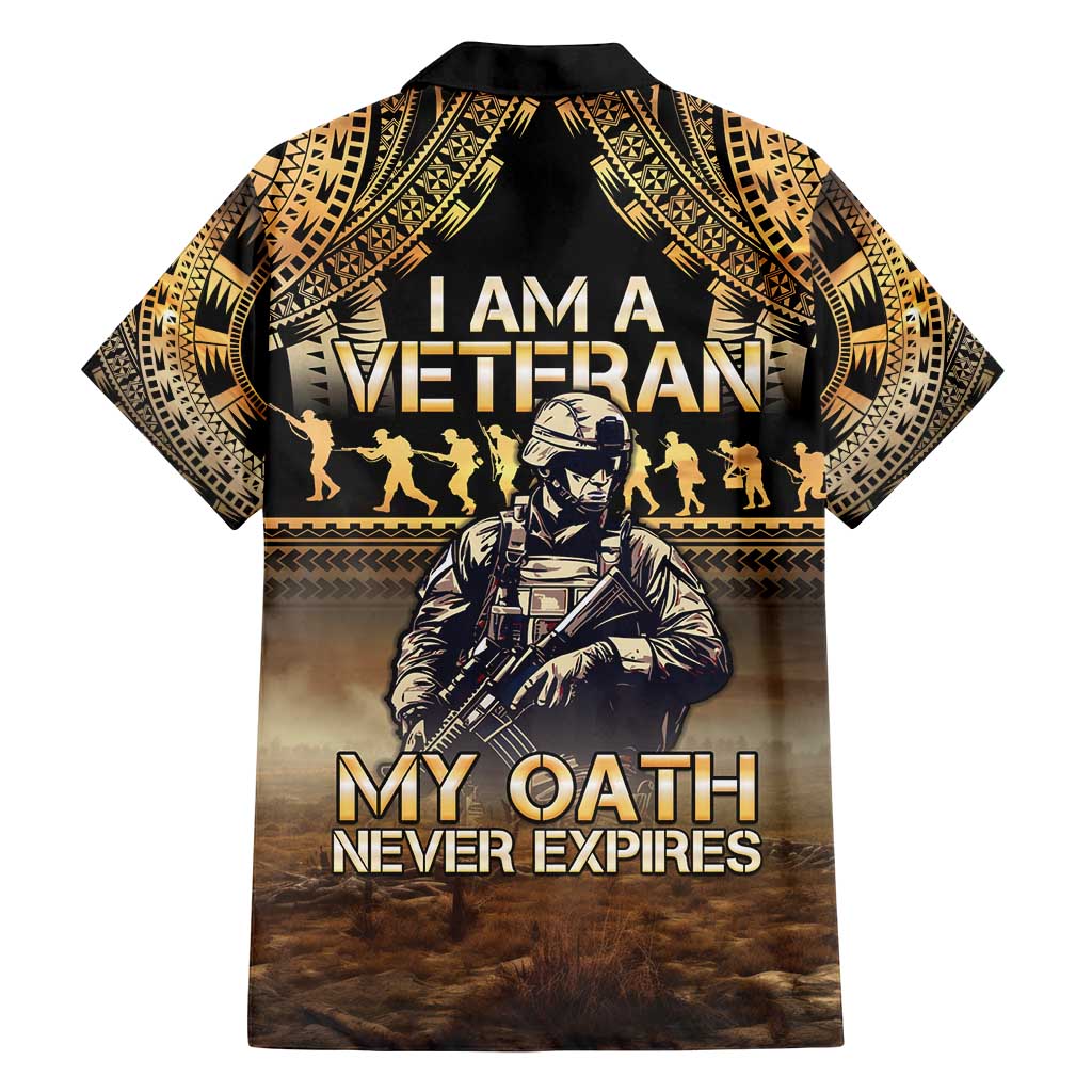 Polynesia Veterans Day Family Matching Summer Maxi Dress and Hawaiian Shirt Thank You Veterans Polynesian Pattern LT05 - Polynesian Pride