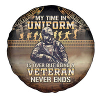 Polynesia Veterans Day Spare Tire Cover Thank You Veterans Polynesian Pattern LT05 - Polynesian Pride