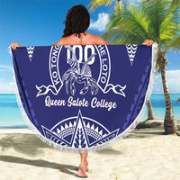 Queen Salote College Centenary Beach Blanket Tongan Kupesi Pattern - Polynesian Pride