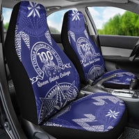 Queen Salote College Centenary Car Seat Cover Tongan Kupesi Pattern - Polynesian Pride