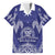 Personalised Queen Salote College Centenary Family Matching Off Shoulder Maxi Dress and Hawaiian Shirt Tongan Kupesi Pattern - Polynesian Pride