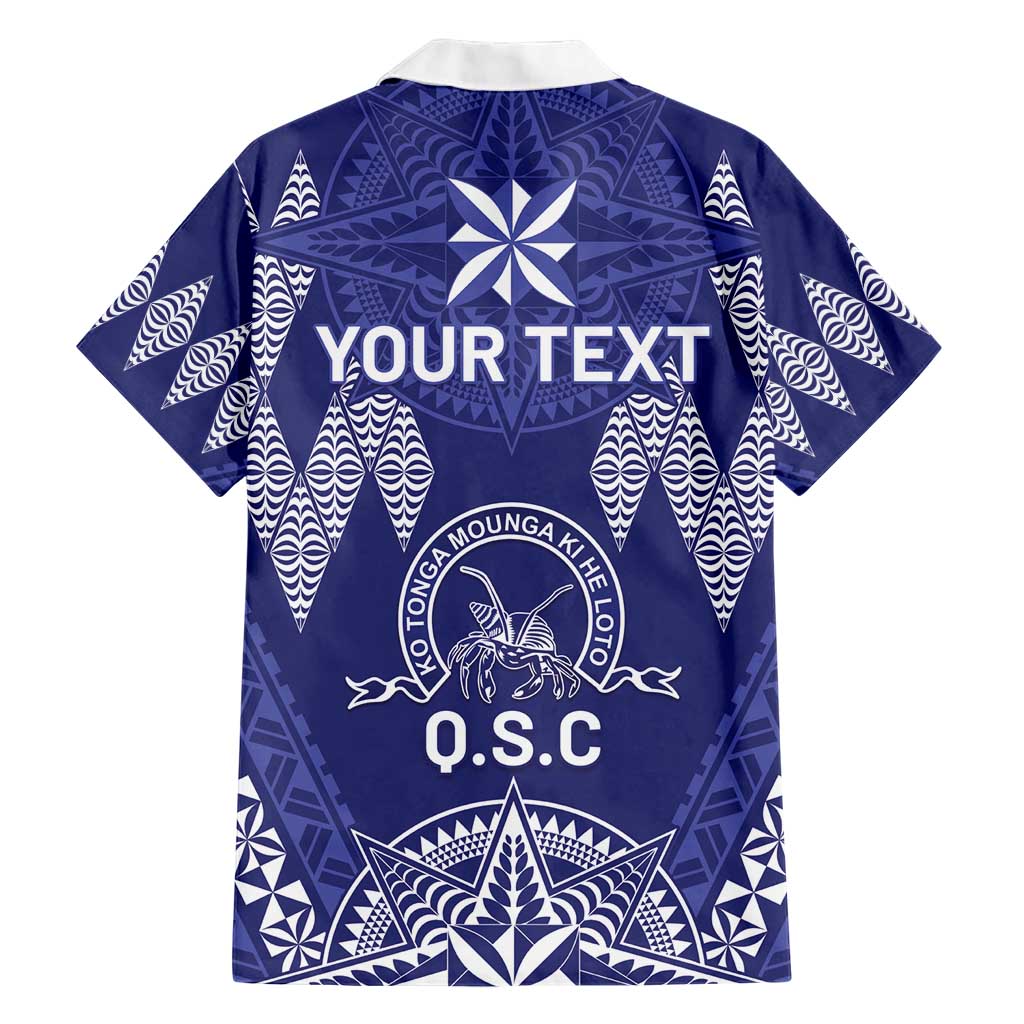 Personalised Queen Salote College Centenary Family Matching Short Sleeve Bodycon Dress and Hawaiian Shirt Tongan Kupesi Pattern - Polynesian Pride