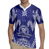 Personalised Queen Salote College Centenary Rugby Jersey Tongan Kupesi Pattern LT05 - Polynesian Pride