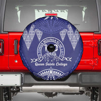 Queen Salote College Centenary Spare Tire Cover Tongan Kupesi Pattern - Polynesian Pride