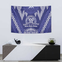 Queen Salote College Centenary Tapestry Tongan Kupesi Pattern - Polynesian Pride