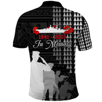 Pearl Harbor Remembrance Day Polo Shirt USS Arizona In Memory With Polynesian Pattern LT05 - Polynesian Pride