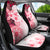 Fiji Car Seat Cover Masi Tapa Pattern Red LT05 - Polynesian Pride