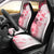 Fiji Car Seat Cover Masi Tapa Pattern Red LT05 - Polynesian Pride