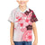 Fiji Family Matching Mermaid Dress and Hawaiian Shirt Masi Tapa Pattern Red LT05 Son's Shirt Red - Polynesian Pride