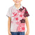 Fiji Family Matching Off Shoulder Short Dress and Hawaiian Shirt Masi Tapa Pattern Red LT05 Son's Shirt Red - Polynesian Pride