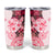 Fiji Tumbler Cup Masi Tapa Pattern Red