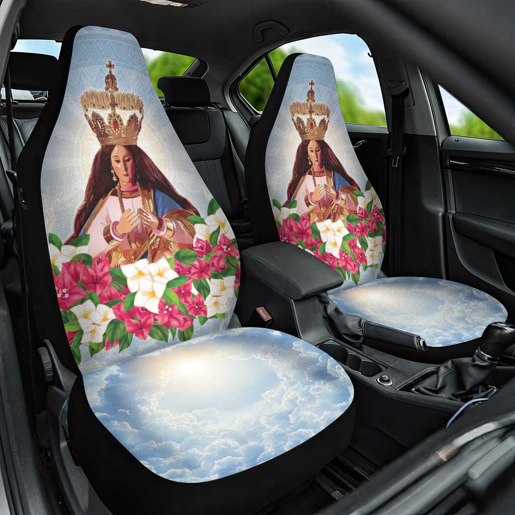 Guam Patroness Car Seat Cover The Legend Santa Marian Kamalen