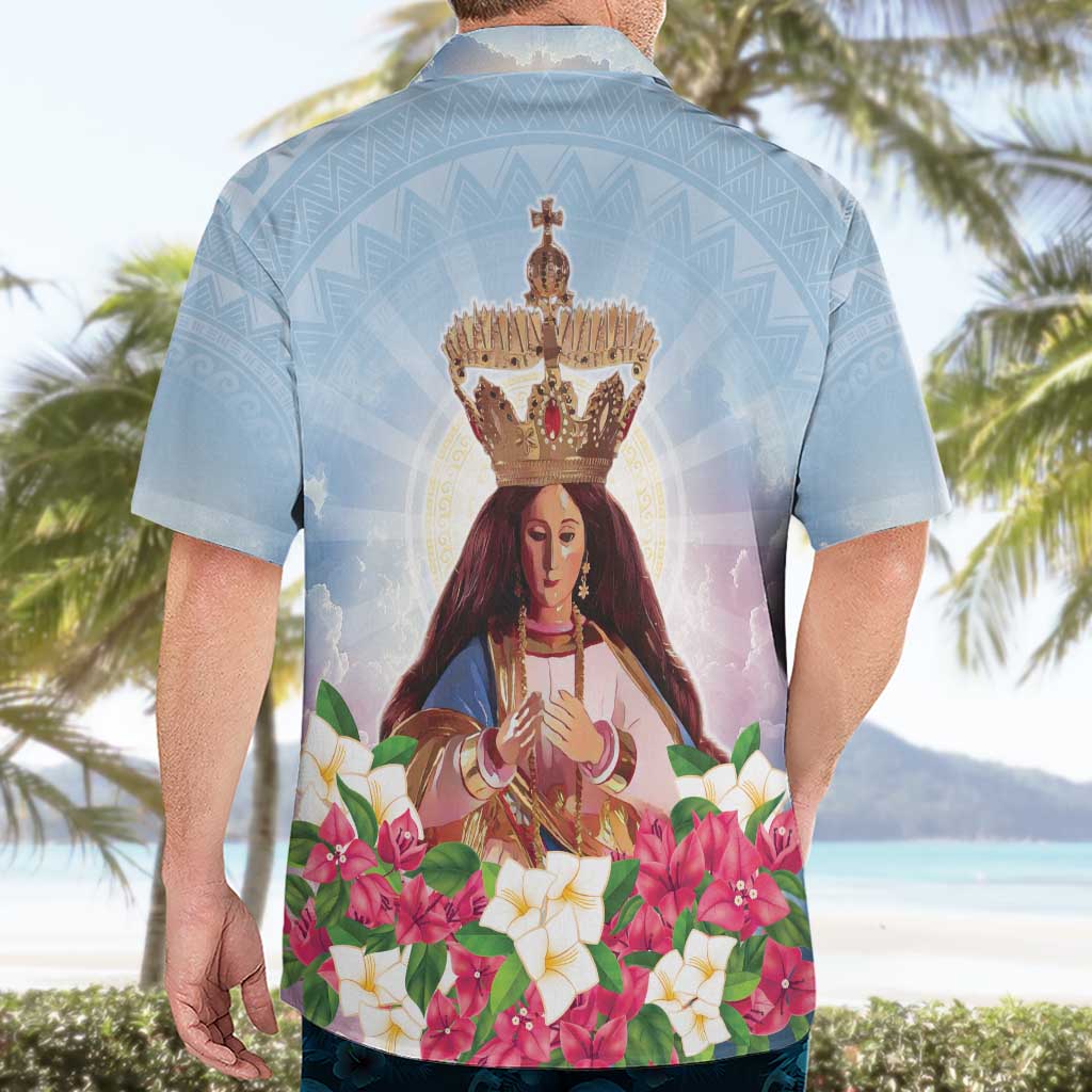 Guam Patroness Hawaiian Shirt The Legend Santa Marian Kamalen LT05 - Polynesian Pride