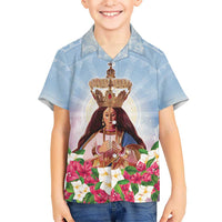Guam Patroness Hawaiian Shirt The Legend Santa Marian Kamalen LT05 - Polynesian Pride