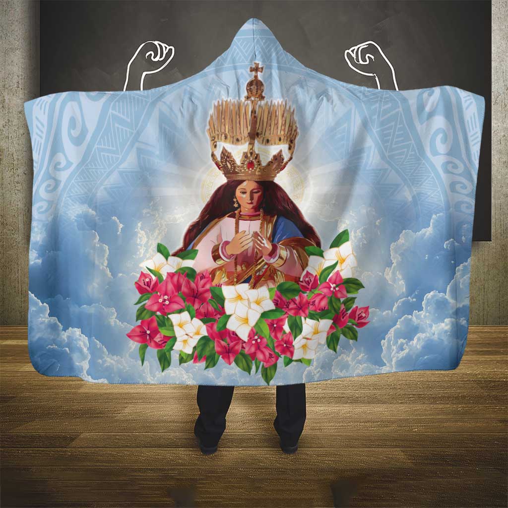 Guam Patroness Hooded Blanket The Legend Santa Marian Kamalen LT05 - Polynesian Pride