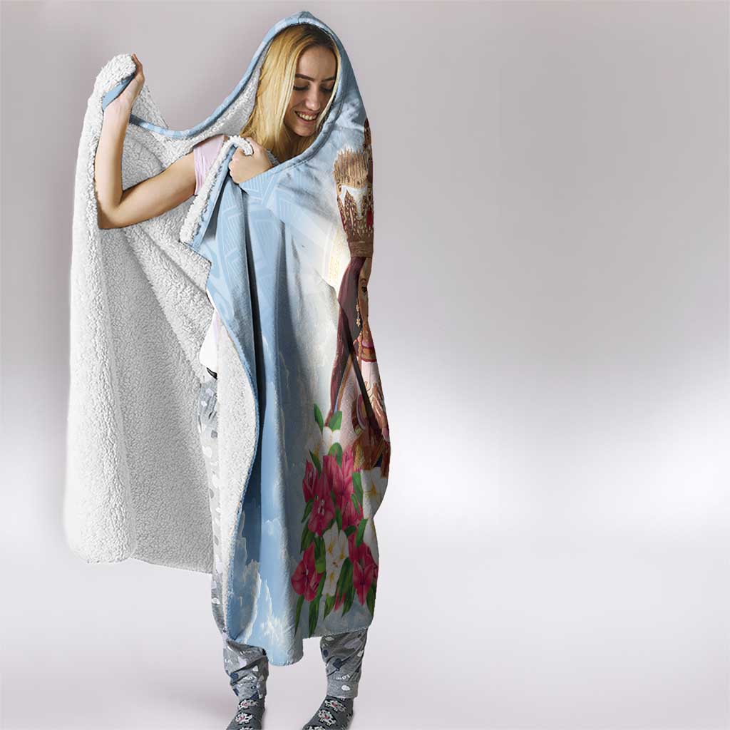 Guam Patroness Hooded Blanket The Legend Santa Marian Kamalen LT05 - Polynesian Pride