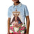 Guam Patroness Kid Polo Shirt The Legend Santa Marian Kamalen