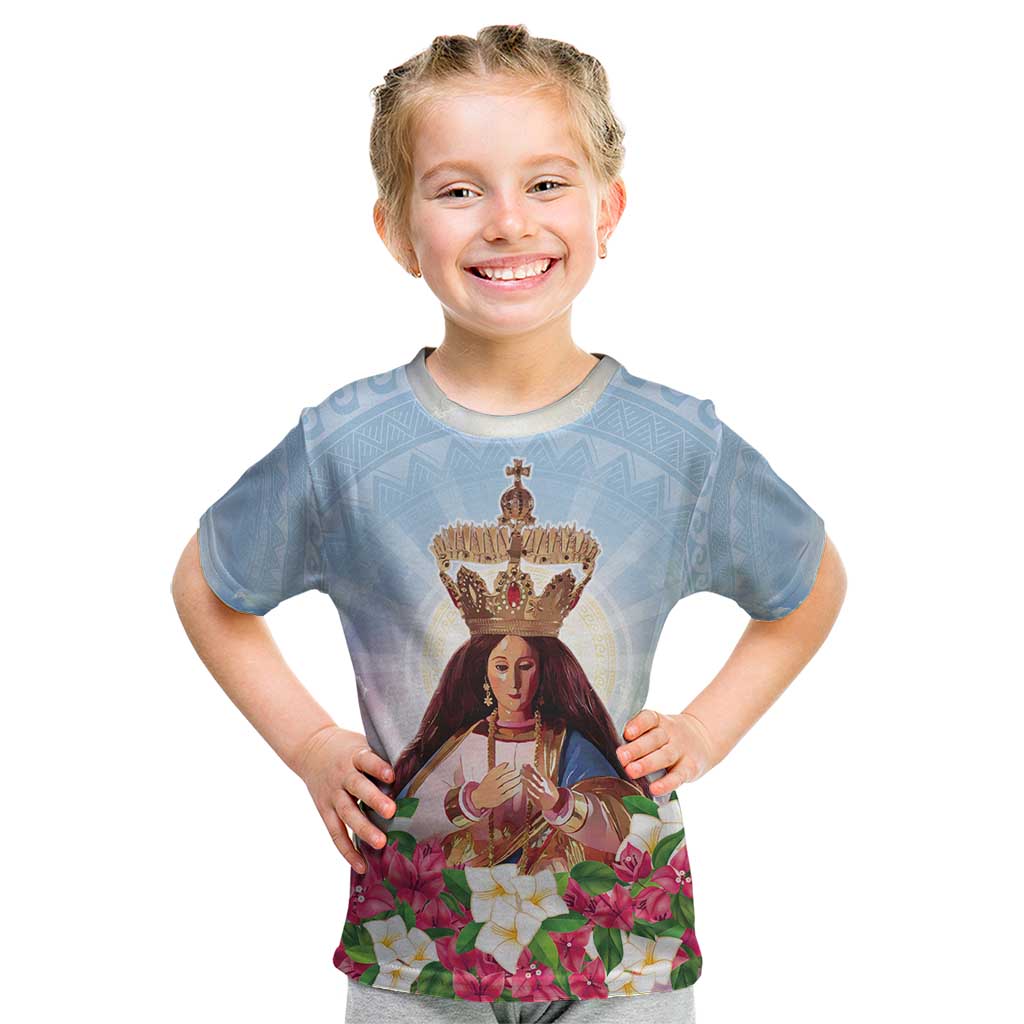 Guam Patroness Kid T Shirt The Legend Santa Marian Kamalen