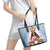 Guam Patroness Leather Tote Bag The Legend Santa Marian Kamalen