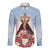 Guam Patroness Long Sleeve Button Shirt The Legend Santa Marian Kamalen