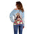 Guam Patroness Off Shoulder Sweater The Legend Santa Marian Kamalen