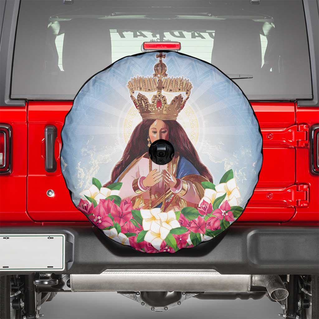 Guam Patroness Spare Tire Cover The Legend Santa Marian Kamalen LT05 - Polynesian Pride